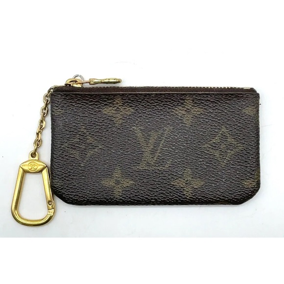 AUTH LOUIS VUITTON Pochette Cles Wallet Monogram Coin Case - Picture 3 of 10